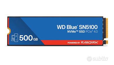 SanDisk SSD WD Blue SN5100 NVMe 500GB 6600MB/s