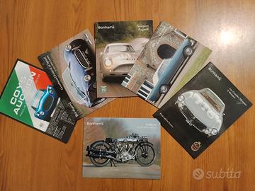 Brochure Asta auto e moto d'epoca.