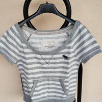 T-shirt a righe Abercrombie & Fitch Taglia M