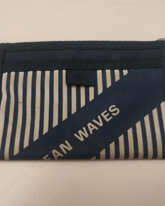 Portafoglio vintage anni '80/'90 Ocean Waves 