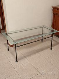 tavolino da salotto in vetro 
