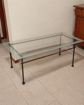 tavolino da salotto in vetro 