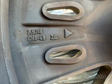 2 CERCHI IN LEGA PEUGEOT 3008