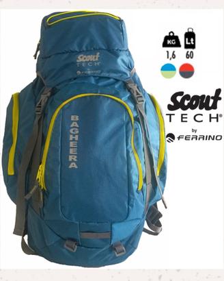 Zaino Baghera Scout Ferrino AGESCI 60lt