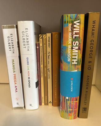 Libri usati (biografie e romanzi)