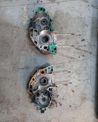 Coppia carter motore CRF 250 2008/2009