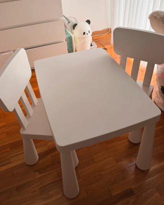 tavolino e sedie IKEA