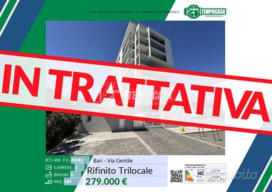RIFINITO TRILOCALE CON DOPPI ACCESSORI