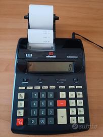 Calcolatrice scrivente Olivetti Summa 302