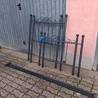 Giroletto in metallo per letti singoli (2 pezzi)