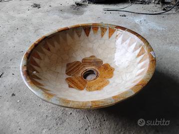 Lavandino interamente vetroresina 
