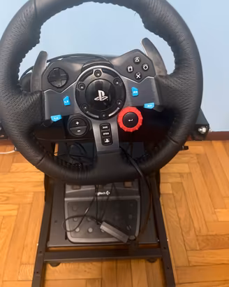 Volante da gaming Logitech g29 e struttura
