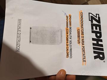 condizionatore portatile con pompa di calore 