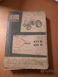 catalogo parti di ricambio mod 411R e 421R