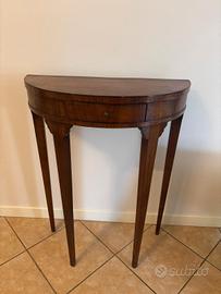 Tavolino consolle antico