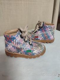 Scarpe Kichers pelle n. 21