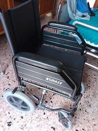 Sedia a rotelle Surace usata pochissimo + sedia WC