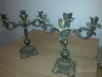 Coppia candelabri