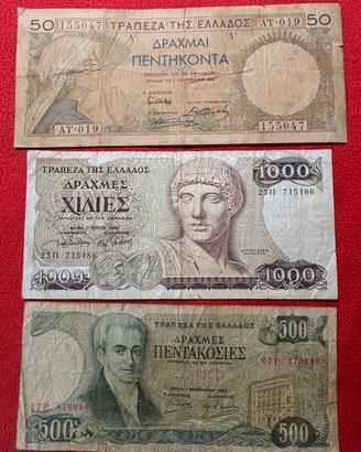 Banconote Grecia