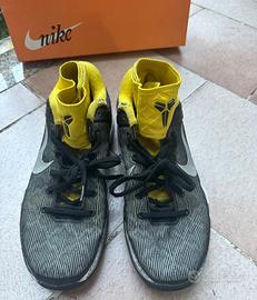 Scarpe Basket Nike Kobe 7 Nero Bianco Del Sol