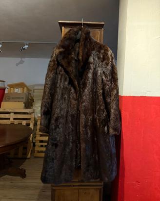 Pelliccia visone marrone