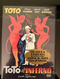 DVD film totó all’inferno