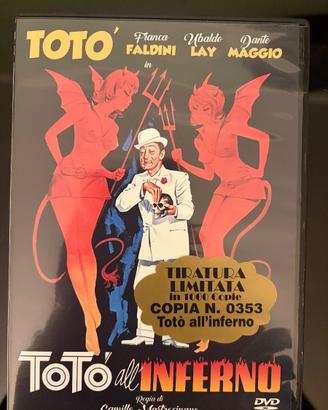 DVD film totó all’inferno