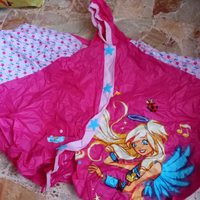 Mantellina per pioggia ped bambina