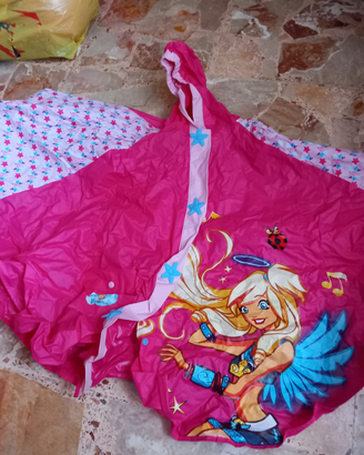 Mantellina per pioggia ped bambina