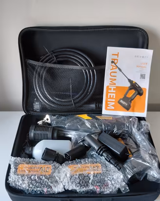 idropulitrice a batteria 
