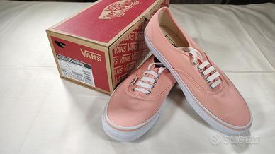 Vans UA Authentic, Rosa Tropical Peach, Donna 40.5