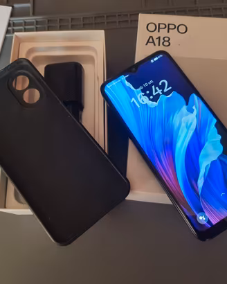 Oppo A18D/D 128GB/Ram4+4GB colore Glowing Balck