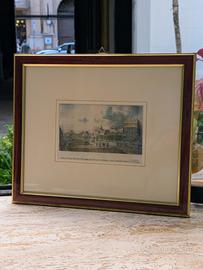 Litografia Originale  Salvatore Puglia 1850 Ca 