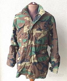 Field Jacket M-65 woodland U.S. Army anni '80 tg.S