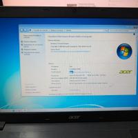 PC portatile Acer travel mate 5744 intel P6300 4GB