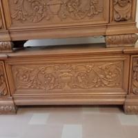 CASSA PANCA IN ROVERE