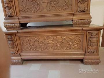 CASSA PANCA IN ROVERE