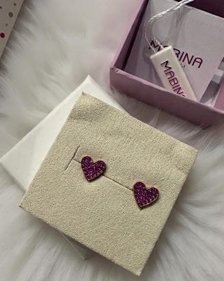 Orecchini cuore mabina