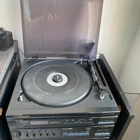 Stereo giradischi con mobile