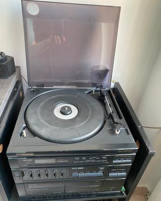 Stereo giradischi con mobile