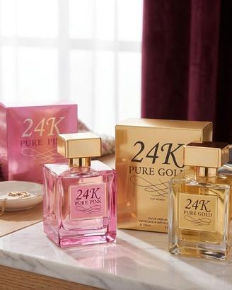 24K Pure Gold & Pure Pink 100ml Eau de Parfum