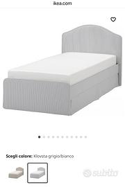 2 strutture letto singolo ikea