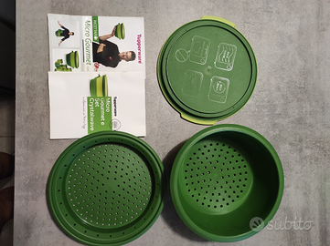 Micro Gourmet Tupperware + Ricettario
