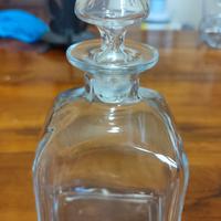 Bottiglia in cristallo con tappo 