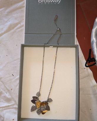 Collana brosway cuoricini