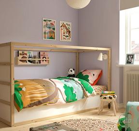 letto reversibile ikea Kura