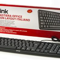 LINK TASTIERA ITALIANA USB PER PC , NUOVA