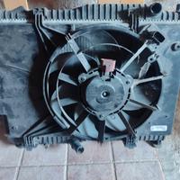 traversa e radiatori  complete di ventola 