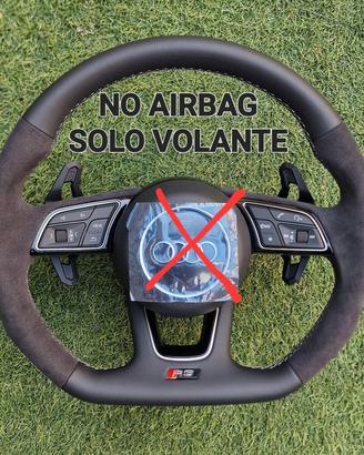 Volante Originale Audi RS Alcantara Pelle Urus Pad