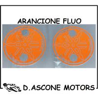 COPPIA ADESIVI TMAX 500 530 ARANCIONE FLUO